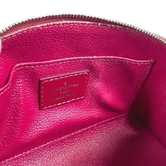 LOUIS VUITTON M40641 Epi Pochette Makeup pouch Cosmetic Pouch Fuchsia Pink Based - Picture 10 of 15